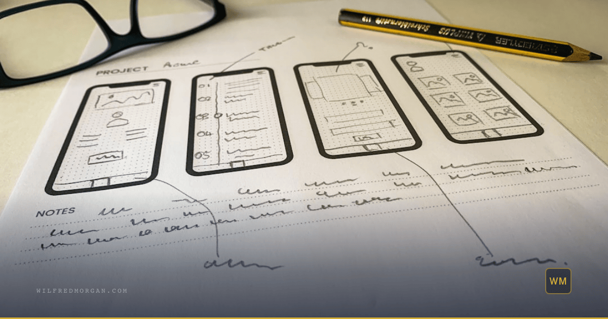Scene: Blueprint showing five distinct user experience states with explicit tradeoff annotations